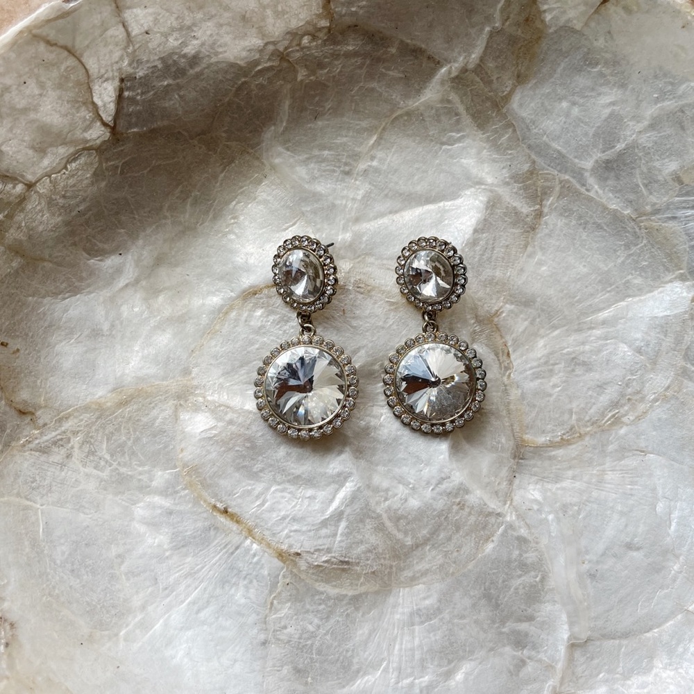 Beautiful Silver Jewel Earrings